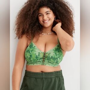 New Aerie Subkissed Lace Triangle Bralette